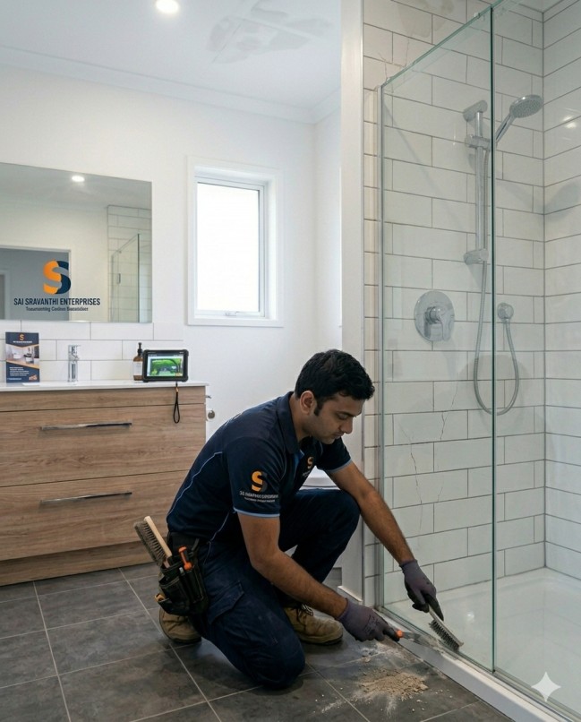 Bathroom Leakage Repair in Hyderabad by Sai Sravanthi Enterprises