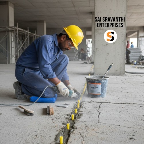 Injection Grouting Services in Hyderabad by Sai Sravanthi Enterprises