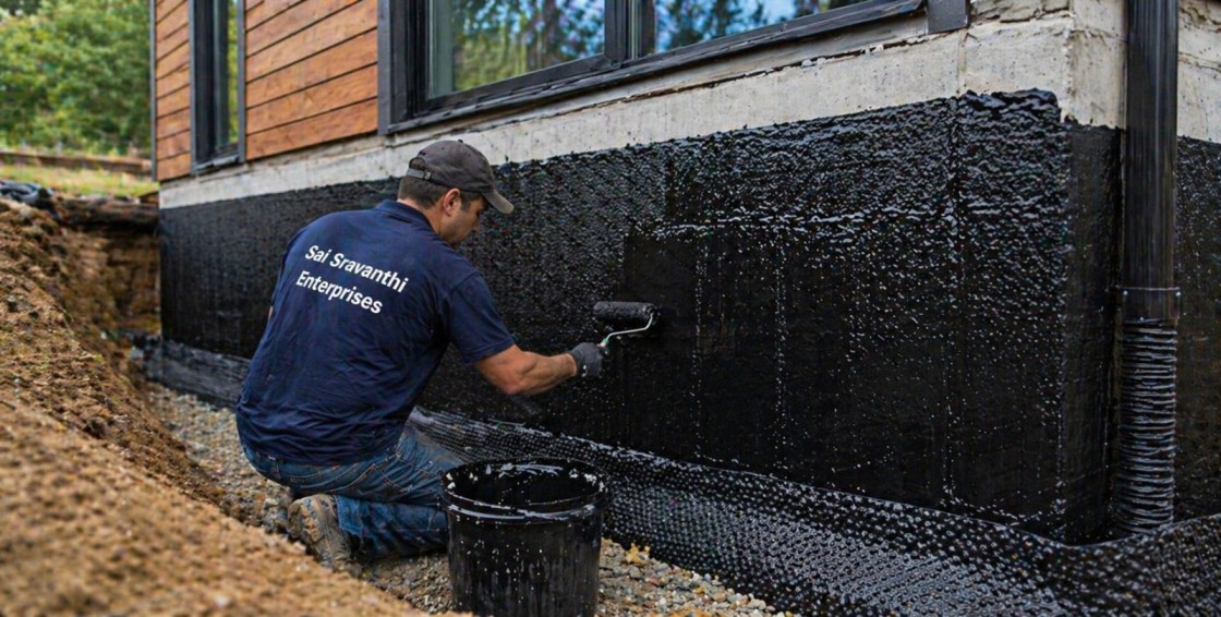 Basement Waterproofing Services in Hyderabad by Sai Sravanthi Enterprises