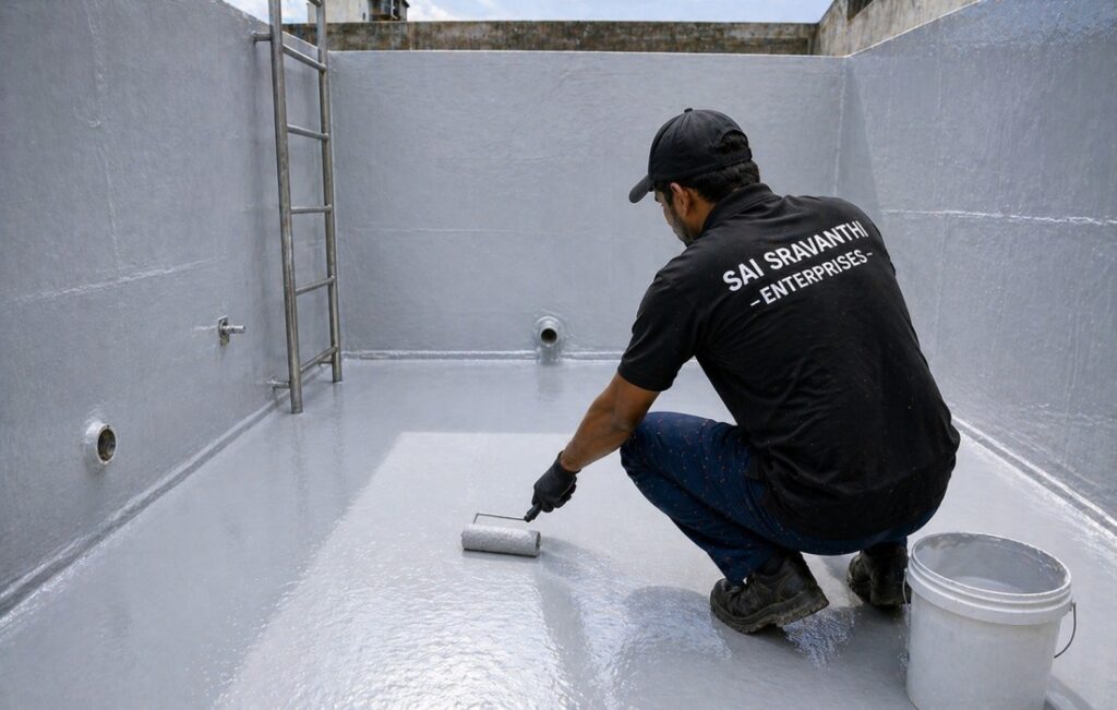 Water tank waterproofing services in hyderabad
