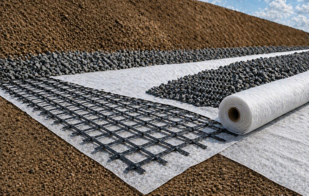 Geo Grid Supplier in Hyderabad by Sai Sravanthi Enterprises