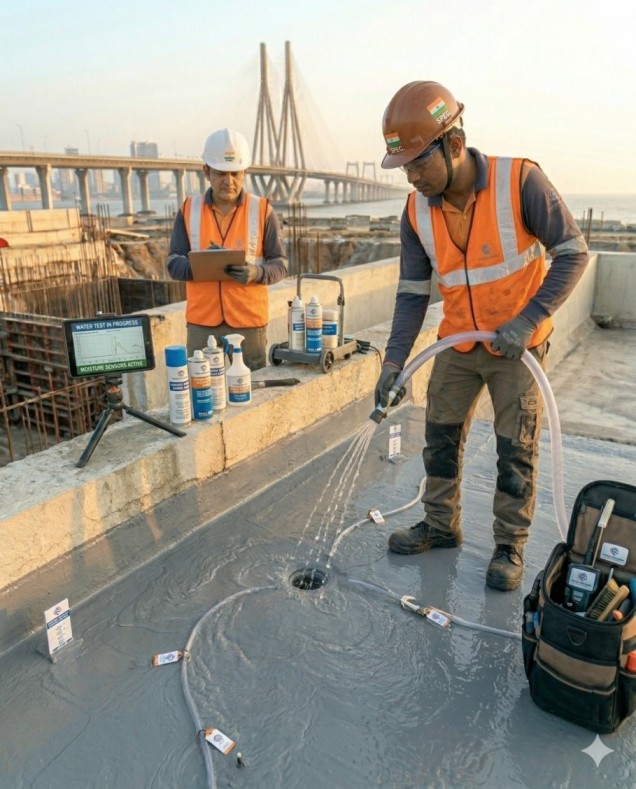 Waterproofing services in hyderabad by sai sravanthi enterprises