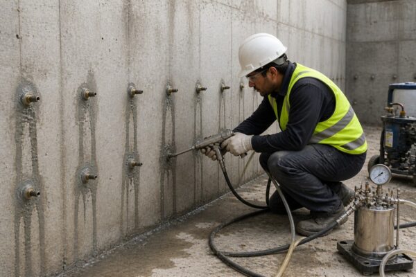 Injection Grouting Services in Hyderabad by Sai Sravanthi Enterprises