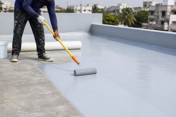 Terrace Waterproofing Services in Hyderabad by Sai Sravanthi Enterprises
