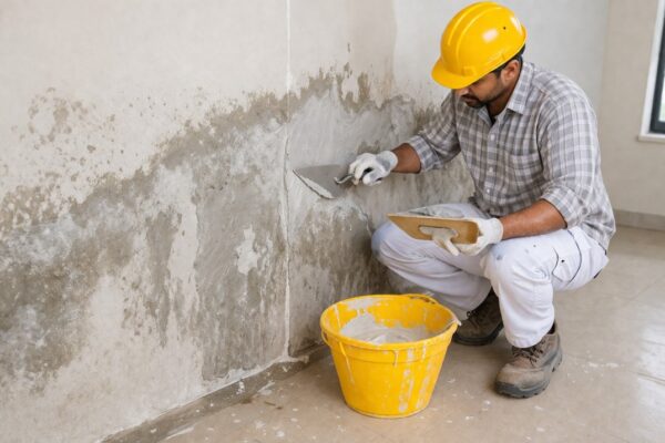 Wall Seepage Treatment in Hyderabad by Sai Sravanthi Enterprises