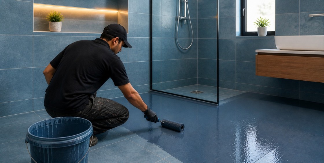Bathroom Waterproofing Services in Hyderabad by Sai Sravanthi Enterprises