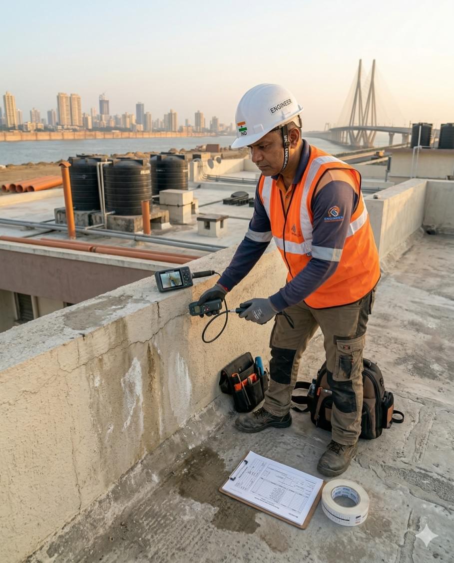 Terrace Waterproofing Services by Sai Sravanthi Enterprises